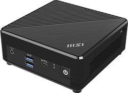 MSI Cubi N ADL Intel N200 Barebone, SFF Mini PC, Type C, USB 3.2 Gen2, HDMI, DP, Dual LAN, WiFi, BT, VESA, Supports Max 16GB DDR4 SO-DIMM (1 Slots), M.2 (1 Slot), 2.5'SSD/HDD (1 Slot)