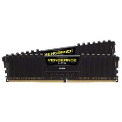 Corsair Vengeance DDR4 4000 MHz C19 XMP 2.0 High Performance Desktop werkgeheugen Kit 3600 MHz. 2 x 8 GB zwart