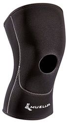 MUELLER Open Patella Knee Sleeve, XL,Black