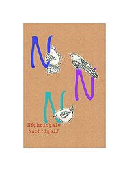 Komar Cuadro de Pared | ABC Animal N | Póster, habitación Infantil, Letras, Imagen, salón, Dormitorio, decoración, impresión artística, sin Marco, P036N-30 x 40 cm | Tamaño: 30 x 40 cm (Ancho x Alto)