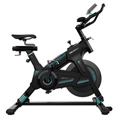 Cecotec Bicicleta Indoor DrumFit Indoor 23000 Kosmos Pro. Volante de Inercia de 23 Kg, Resistencia Manual, Tecnología Dynamic Pro, Manillar y Sillín Deportivos, Pantalla LCD
