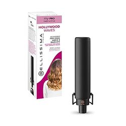 Bellissima My Pro Imetec GT22 160, Hollywood Waves Accessory for Twist&Style Curling Styler, Ceramic Coating, Temperature 190°C, Oval, Diameter 38 x 25 mm