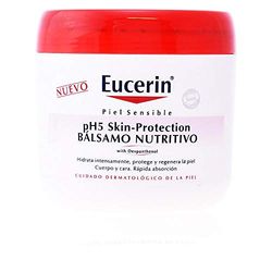 Eucerin pH5 BSJFS Nutritivo (450 ml), creme hidratante de textura suave, hidratante corporal e facial com Dexpantenol e glicerina hidratantes e protetores para pele seca e sensível