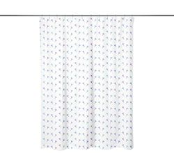 Bonamaison Digitaal Gedrukt Douchegordijn, Waterdicht Anti-schimmel, 1 Stuk, 140x200cm - Ontworpen en Vervaardigd in Turkije