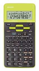 Sharp EL531TH calcolatrice Tasca Calcolatrice scientifica Nero, Verde