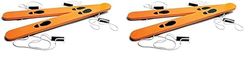 BS Toys Ski De Fond - Entraînement De L'Équilibre pour Enfants Et Adultes - Ensemble De Skis en Bois pour Une Marche Coordonnée - Amusant À L'Intérieur Et À L'Extérieur - A Partir De 3 Ans - Marron