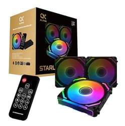 Xigmatek Ventilatore case PC STARLINK Ultra (nero) (Pack 3)