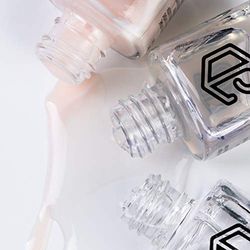 Jolly Dim by Inglot Nail Polish Set Fransk. Nagellack 3-pack. Toppbeläggning. Bas för nagellack. Nail Polish Crepe 2.