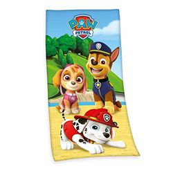 Herding PAW PATROL Telo Doccia, 150 x 75 cm, Cotone, Multicolore