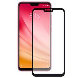 KSIX smart your tech Screen Protector for Xiaomi MI 8 Lite, Tempered Glass, Thickness 0.33 mm, Black