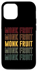 Carcasa para iPhone 14 Orgullo de la fruta del monje, Fruta del