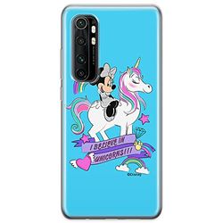 ERT GROUP etui na telefon Xiaomi MI NOTE 10 Lite, case oryginalny i oficjalnie licencjonowany przez Disney, wzór Minnie 035, optymalnie dopasowane, plecki z TPU