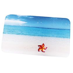 MSV Tapis de Bain Microfibre 45x75cm Paradise