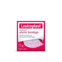 Leukoplast Elastomull elastische bandage 8 cm x 4 m Pack van 2