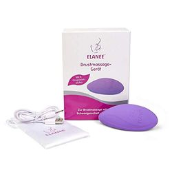 ELANEE bröstmassageapparat för graviditet och amning, mild bröstmassage, avslappning av bröstvävnad, stimulering mjölkflöde (223-00), 1 styck (1-pack)