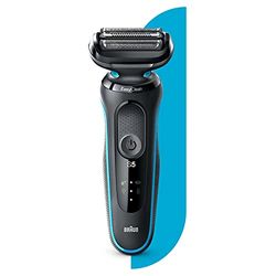 Braun Series 5 50-M1000s Electric Shaver Black/Mint Green