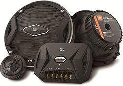 JBL Car GTO 609C Système Audio Auto Incluant 1 Paire d'Enceintes 165mm (6.5'') 2-Voies, 2x Médiums et 2x Aigus - Noir