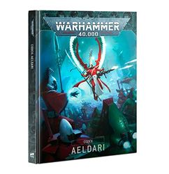 Games Workshop Warhammer 40k - Codex V.9 Aeldari (EN), Color Negro