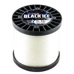 Ultima Black Ice, Linea di Pesca in Mare Unisex-Adult, Crystal, 8
