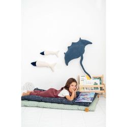 Crochetts Peluche Océan Bleu 59 x 11 x 65 cm 11 x 6 x 46 cm