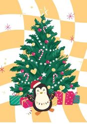 Winter Whispers: A Festive Ruled Notebook for All Your Holiday Thought