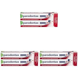 Parodontax Dentifrice Protection Fluor, Pour Les Dents Sensibles, Élimine La Plaque Dentaire, Lot de 6x75ml