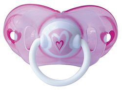 Elemed Silicone Chupeta inteligente medida coração de cereja rosa 2