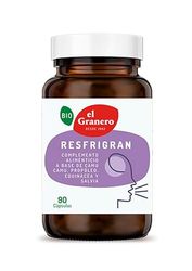 El Granero Integral - Complemento Alimenticio - Resfrigran Bio - 90 Cápsulas - A Base de Extractos de Equinácea, Propóleo y Salvia - Refuerza el Sistema Inmune - Fuente Natural de Vitamina C