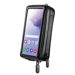 Lampa 90549 Opti Wallet Plus, Custodia Porta Telefono con Portafoglio specifico per attacchi Opti Line, Nero