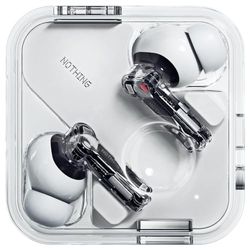 Nothing Ear Auriculares inalambricos Bluetooth con Integración de ChatGPT, Audio Hi-Res, Cancelación de Ruido Activa Inteligente, Ecualizador Avanzado y hasta 40,5 Horas de reproducción - Blanco