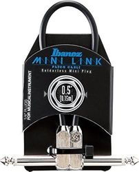 Ibanez PA0105 Câble de patch avec 2 jacks coudés, 0.15m