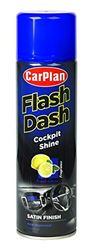 CarPlan Flash Dash Cockpit Shine - Satin Finish Citrus, 500 ml