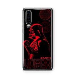 ERT GROUP mobiltelefonfodral för Huawei P30 originalt och officiellt licensierat Star Wars mönster Darth Vader 016 Vit optimalt anpassad till formen på mobiltelefonen, fodral tillverkad av TPU-plast