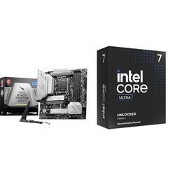 MSI MAG B760M Mortar WiFi II Carte-mère + Intel® Core™ Ultra 7 265KF processeur pour PC de Bureau 20 cœurs