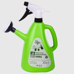 La Briantina Gieter met watersproeier, 2-in-1, sproeier van kunststof, dubbele functie voor kleine huisplanten, 120 cl, polyethyleen