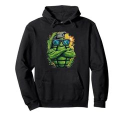 Funny Explosion with this Grenade Costume Pullover Hoodie