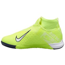 Nike Jr. Phantom Vision Academy Dynamic Fit IC, Botas de Fútbol Unisex Adulto, Verde (Volt/White/Volt 717), 38 EU