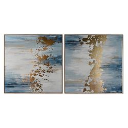 CUADRO LIENZO PS 100X4X100 ABSTRACTO 2 SURT.