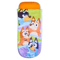 Character World Bluey Matelas Gonflable Officiel ReadyBed pour Enfants avec Pompe pour soirées Pyjama et Camping