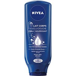 Nivea Latte corpo sotto la doccia, nutriente, per la pelle secca. - Il flacone da 250 ml