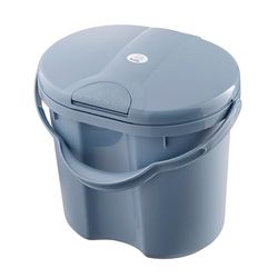 Rotho Babydesign Pattumiera per pannolini – riciclata – pattumiera – inodore – senza cassetta di ricarica – pattumiera – blu