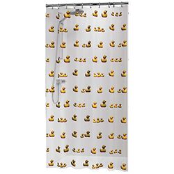 Sealskin Duckling, Rideau de douche, PEVA, 180x200 cm, Jaune