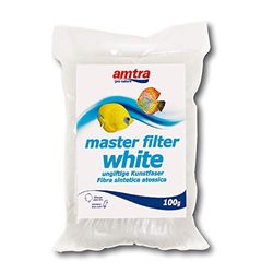 Amtra Master Filter - Spugna Filtro Acquario, Fibra Sintetica Atossica, per Pre-Filtrazione Meccanica, Adatto a Tutti i Tipi di filtri, Formato 1000 g