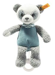 Steiff Carillon GOTS Panda Paco, carillon di peluche per ragazzi, ragazze e bambini a partire da 0 mesi, giocattolo musicale rimovibile, 22 cm, 242380