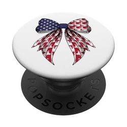Belgian Malinois Dog 4th of July USA American Flag Patriotic PopSockets Adhesive PopGrip