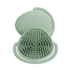 Shnuggle Super Soft Easy Hold Comfortable Baby Bath Brush - Shower Bathroom Toiletry Accessory - Eucalyptus