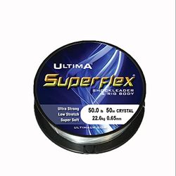 Superflex Leader - Kristal - 50m - 0.60mm - 40.0lb/18.1kg