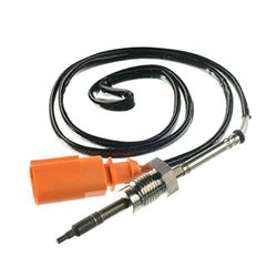 Flue gas temperature sensor catalytic converter Compatible with A3 8P Altea 5P1 Leon 1P1 Octavia II 1Z Beetle 5C Golf 5K 1.6L 2.0L year 2008/02-2018/12