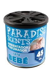 Paradise Scents Paradise PER80133 Perfumador em lata para bebé, cor azul, 100 g