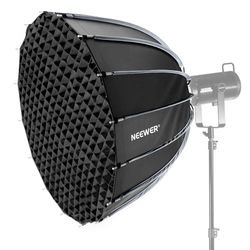 NEEWER Supporto Bowens parabolico per 90cm softbox a sgancio rapido con diffusori/griglia/borsa per illuminazione video CB60 CB200B MS60 MS150B Q4 compatibile con Godox Amaran 100x Aputure 600d,NS90P